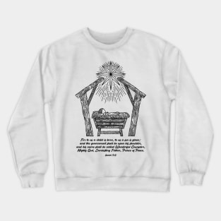 The Nativity Scene Crewneck Sweatshirt